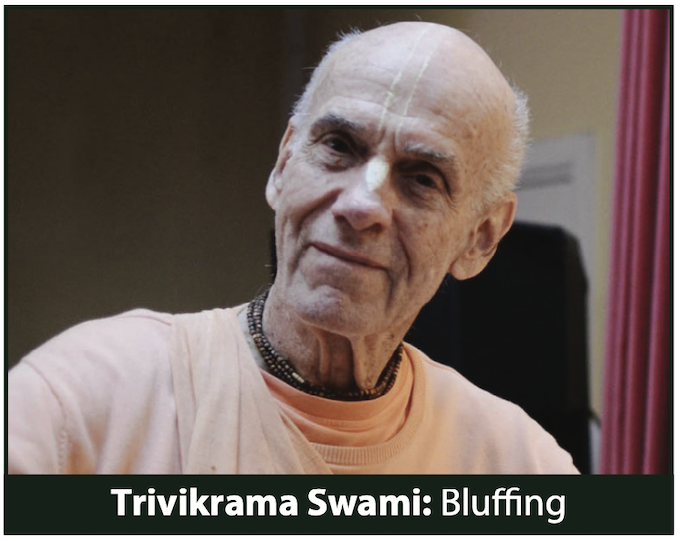 HH Trivikrama Swami guru ISKCON